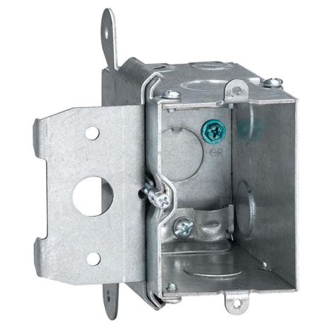 adjustable depth electrical box old work|single gang adjustable outlet box.